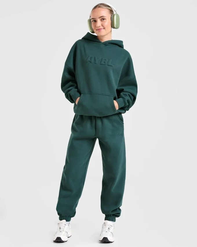 Pantalon de jogging oversize classique en molleton