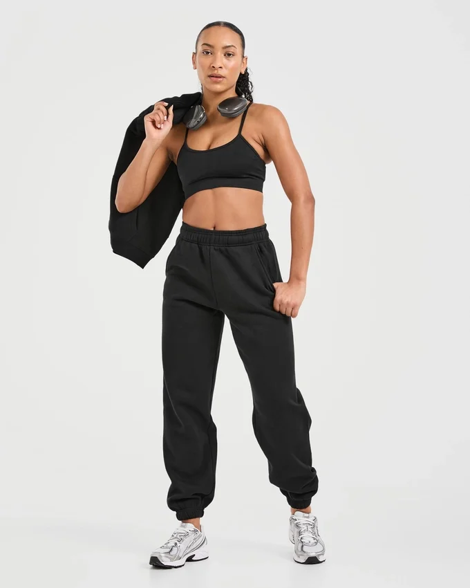 Pantalon de jogging oversize classique en molleton