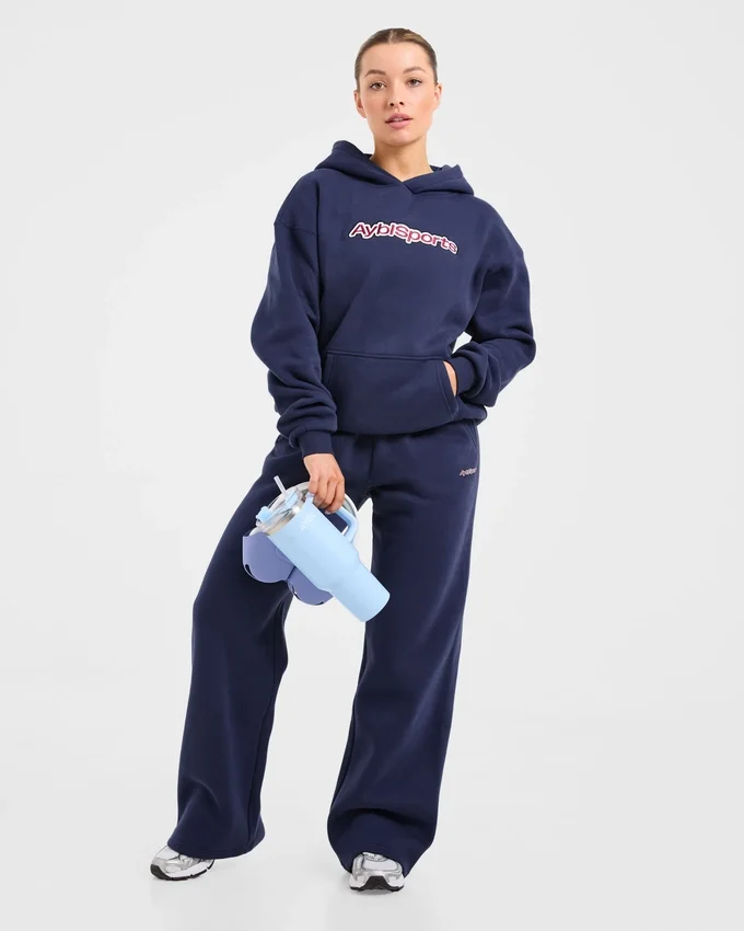 Pantalon de jogging oversize à coupe droite AYBL Sports Outline