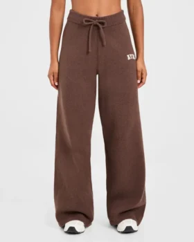 Pantalon de jogging oversize en maille « Varsity »
