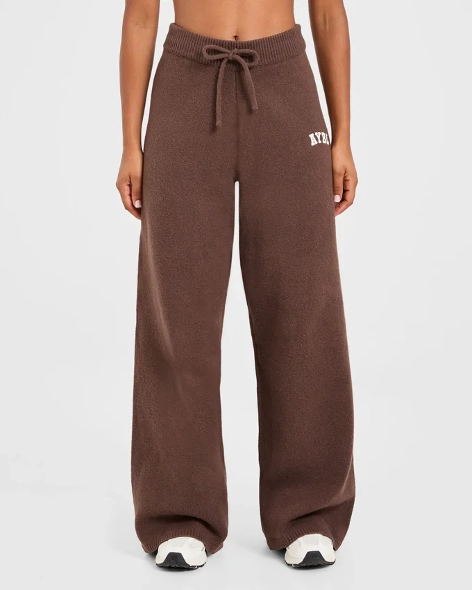 Pantalon de jogging oversize en maille « Varsity »