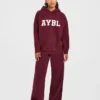 Pantalon de jogging oversize en maille « Varsity »