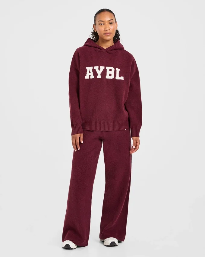 Pantalon de jogging oversize en maille « Varsity »