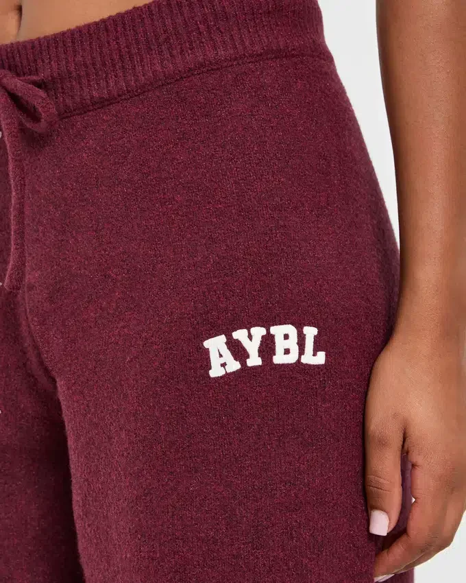 Pantalon de jogging oversize en maille « Varsity »
