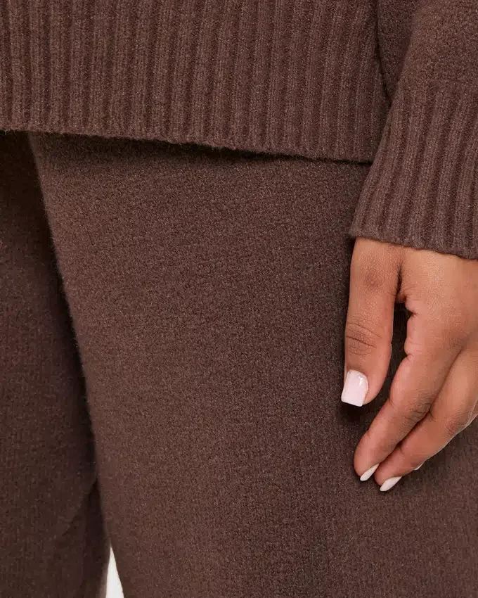 Pantalon de jogging oversize en maille « Varsity »
