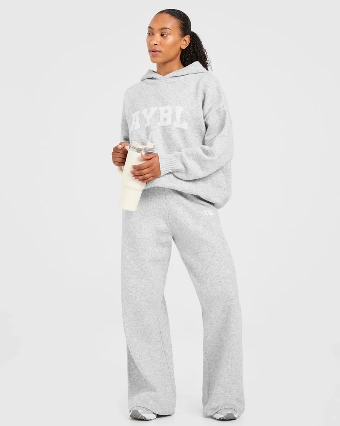 Pantalon de jogging oversize en maille « Varsity »