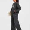 Pantalon de jogging oversize en maille « Varsity »