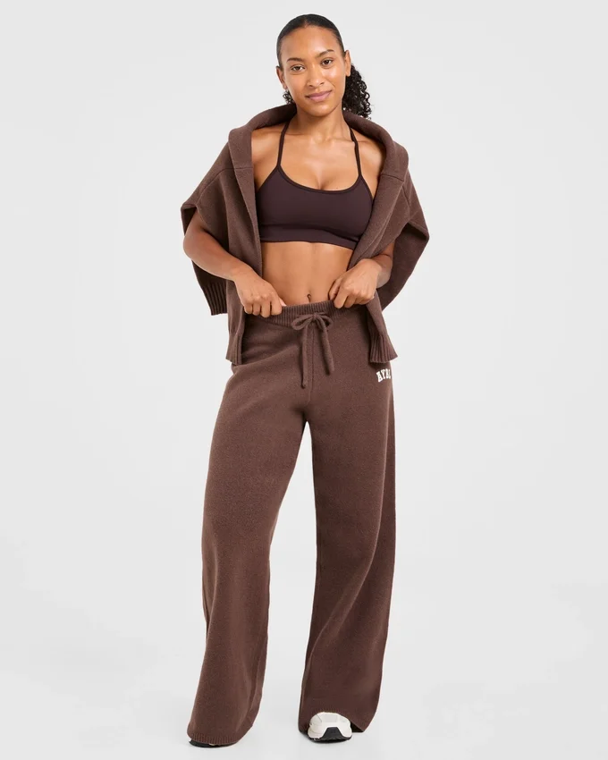 Pantalon de jogging oversize en maille « Varsity »