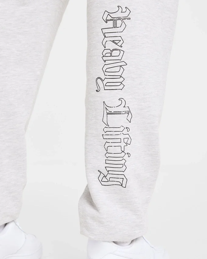 Pantalon de jogging oversize « Heavy Lifting Gothic »