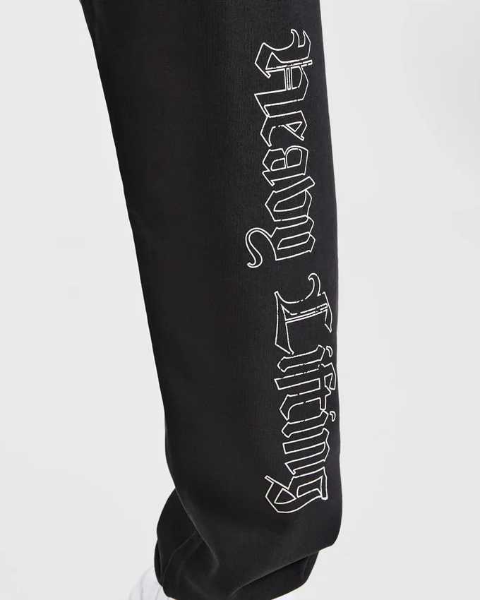 Pantalon de jogging oversize « Heavy Lifting Gothic »
