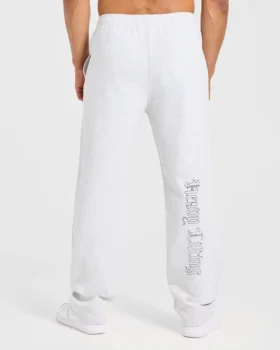 Pantalon de jogging oversize « Heavy Lifting Gothic » à coupe droite