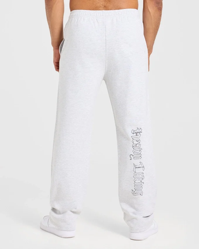 Pantalon de jogging oversize « Heavy Lifting Gothic » à coupe droite