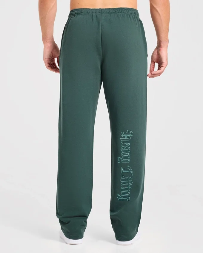 Pantalon de jogging oversize « Heavy Lifting Gothic » à coupe droite