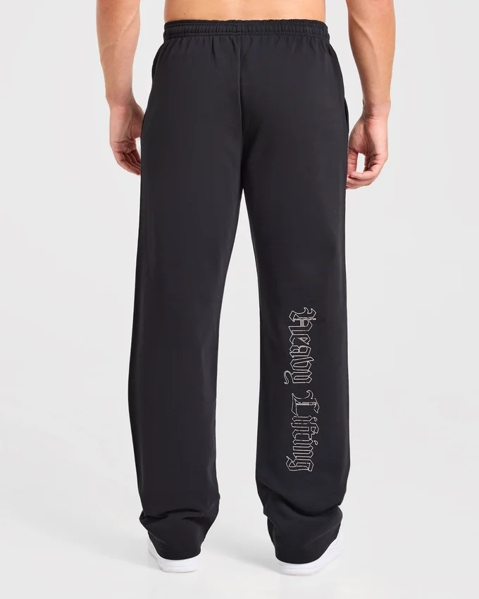 Pantalon de jogging oversize « Heavy Lifting Gothic » à coupe droite