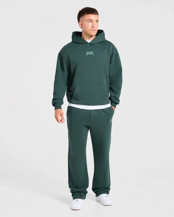 Sweat à capuche oversize « Heavy Lifting Gothic »