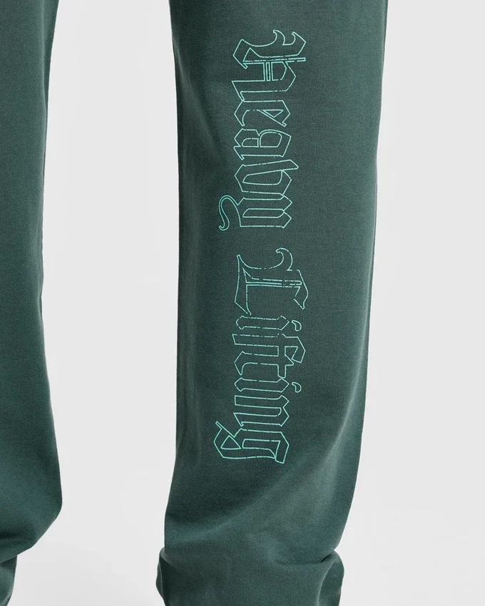 Pantalon de jogging oversize « Heavy Lifting Gothic » à coupe droite