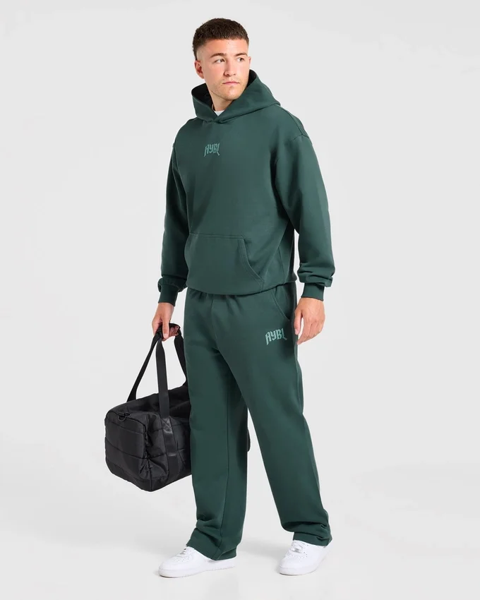 Pantalon de jogging oversize « Heavy Lifting Gothic » à coupe droite