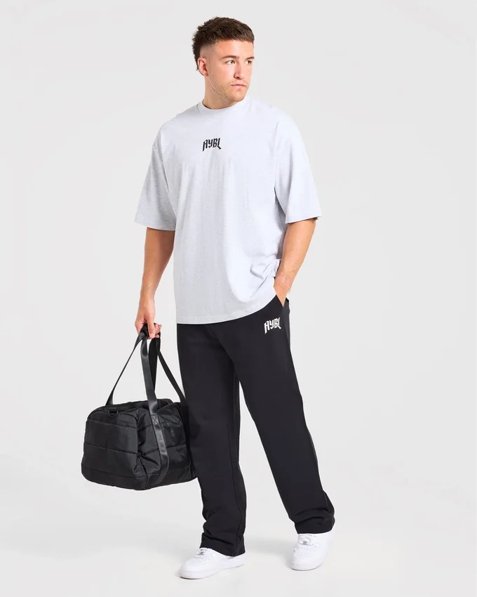 Pantalon de jogging oversize « Heavy Lifting Gothic » à coupe droite