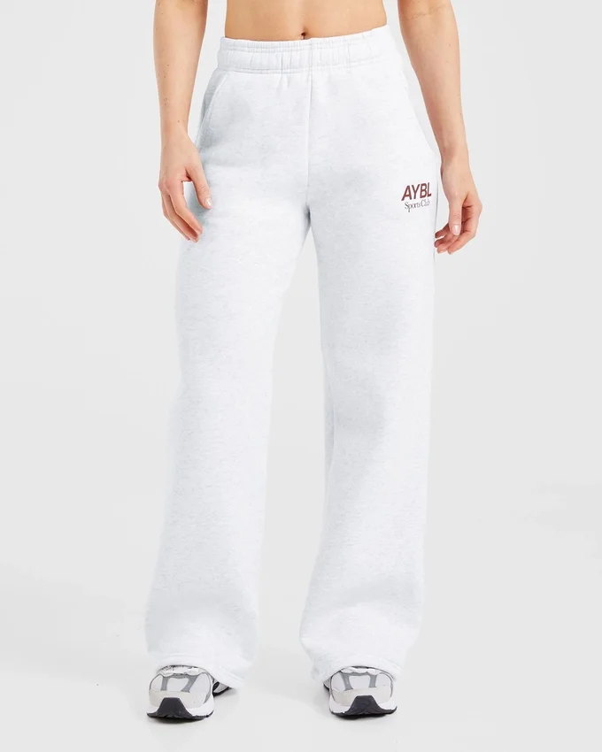 Pantalon de jogging oversize à jambes droites AYBL Sports Club