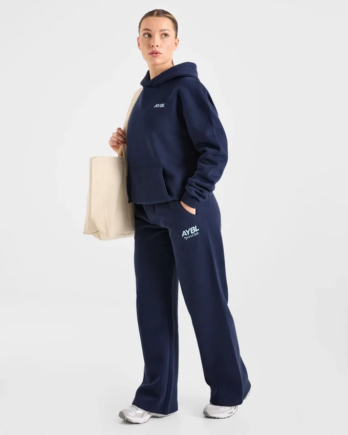 Pantalon de jogging oversize à jambes droites AYBL Sports Club
