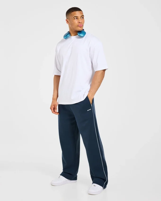 Pantalon de jogging oversize à jambes droites Restore