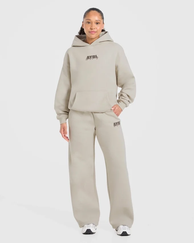 Pantalon de jogging oversize à jambes droites Sports Society