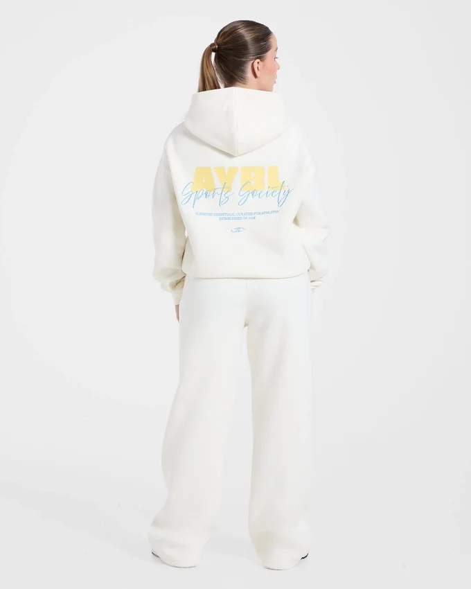 Pantalon de jogging oversize à jambes droites Sports Society