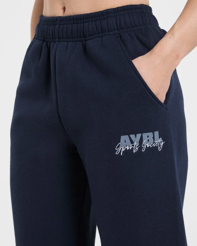 Pantalon de jogging oversize à jambes droites Sports Society