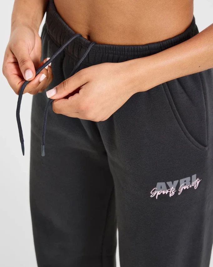 Pantalon de jogging oversize à jambes droites Sports Society