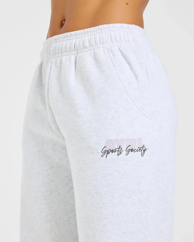 Pantalon de jogging oversize à jambes droites Sports Society