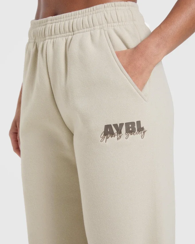 Pantalon de jogging oversize à jambes droites Sports Society