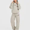 Pantalon de jogging oversize à jambes droites Sports Society
