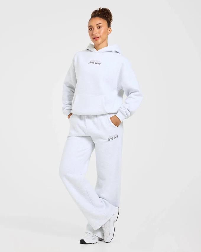 Pantalon de jogging oversize à jambes droites Sports Society