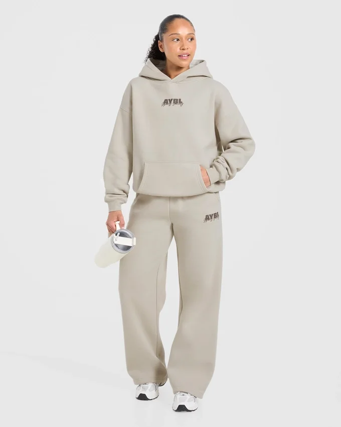 Pantalon de jogging oversize à jambes droites Sports Society
