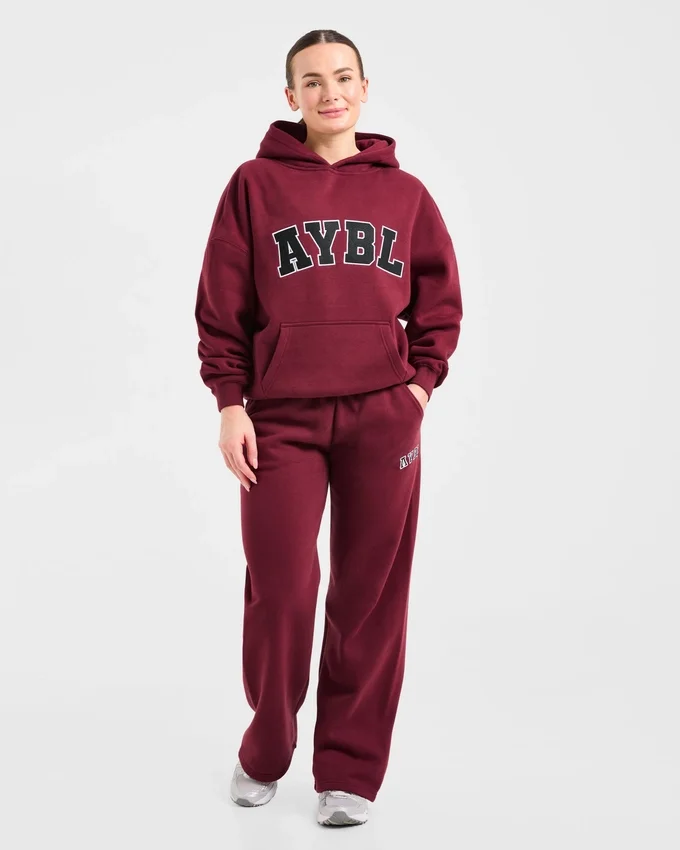 Pantalon de jogging oversize à jambes droites Varsity 2.0