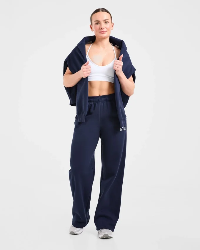 Pantalon de jogging oversize à jambes droites Varsity 2.0