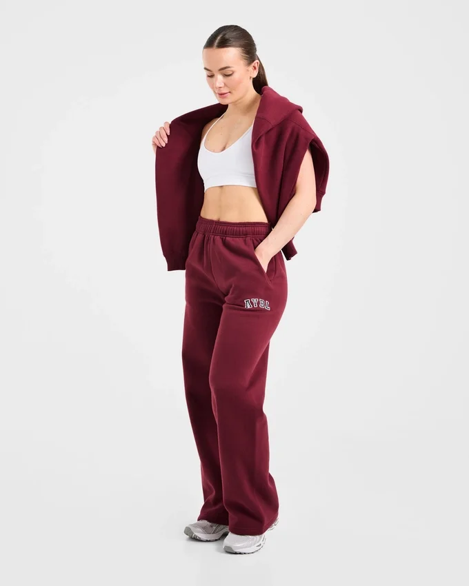Pantalon de jogging oversize à jambes droites Varsity 2.0