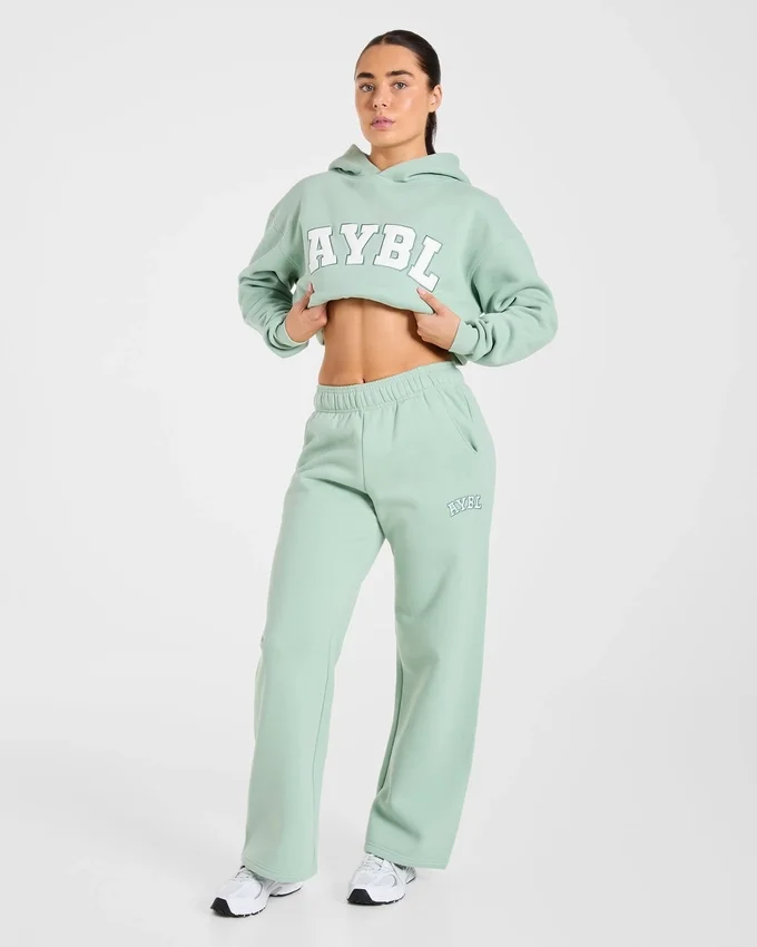 Pantalon de jogging oversize à jambes droites Varsity 2.0