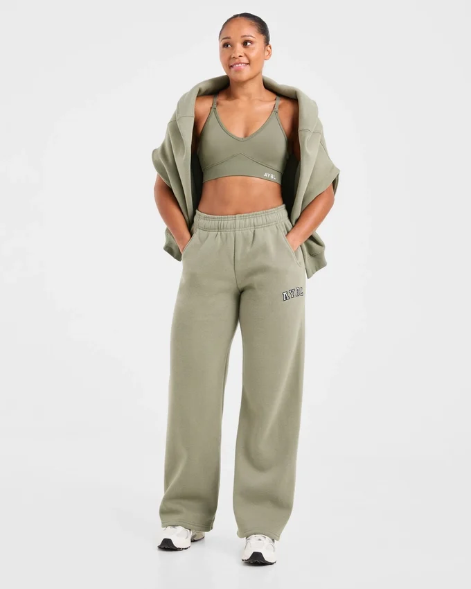 Pantalon de jogging oversize à jambes droites Varsity 2.0