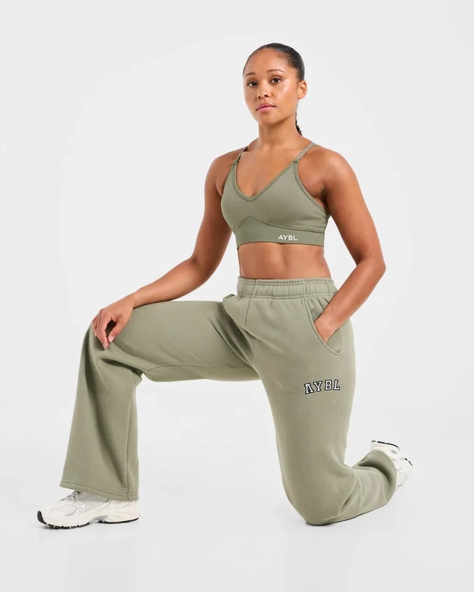 Pantalon de jogging oversize à jambes droites Varsity 2.0