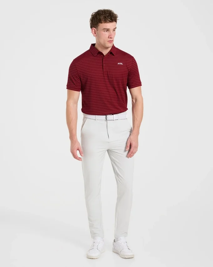 Polo à rayures classique