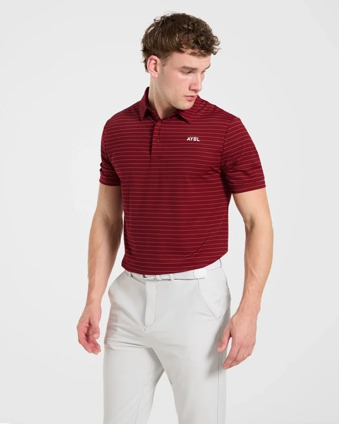 Polo à rayures classique