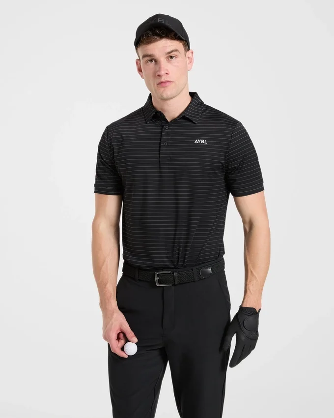 Polo à rayures classique