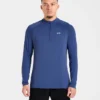 Pull Attain sans coutures à demi-zip