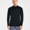 Pull Attain sans coutures à demi-zip