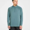 Pull Attain sans coutures à demi-zip