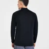 Pull Attain sans coutures à demi-zip