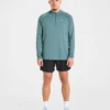 Pull Attain sans coutures à demi-zip