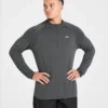 Pull Attain sans coutures à demi-zip