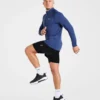 Pull Attain sans coutures à demi-zip